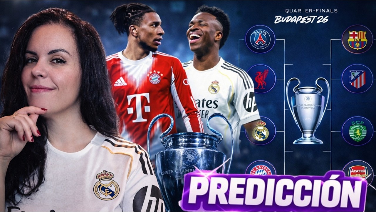 🚨¡MADRID-BAYERN y BARÇA-ATLETI! PREDICCIÓN de los CUARTOS de CHAMPIONS ¡VAYA PARTIDAZOS!