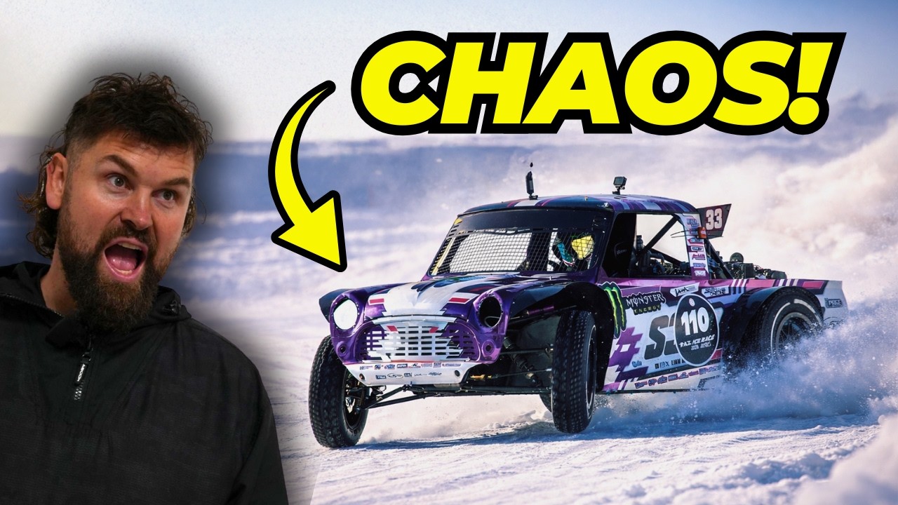 Invited to the Most Exclusive Ice Race… With a Twin Engine Mini