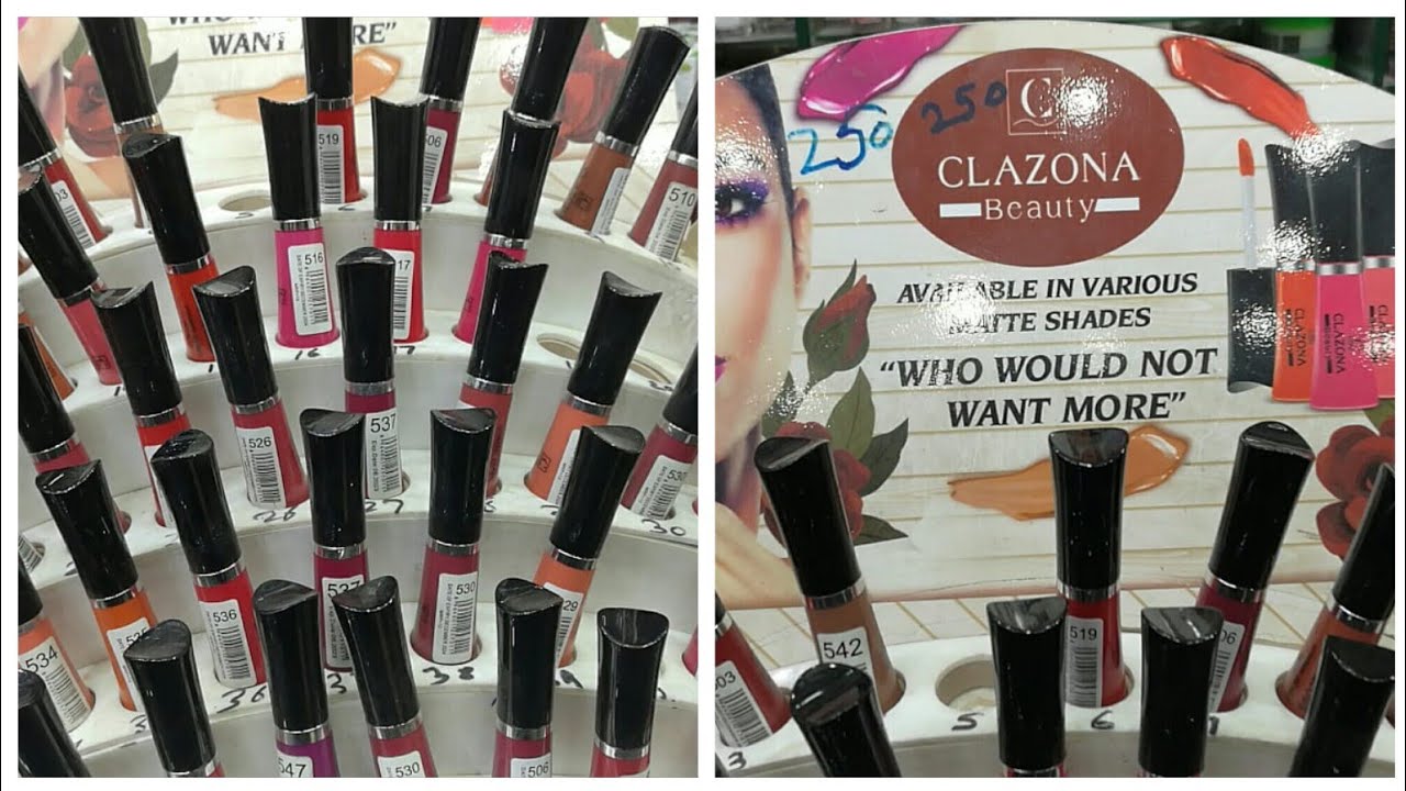 CLAZONA Lip gloss Numbers and Colors  || by Beauty in saima salon ||