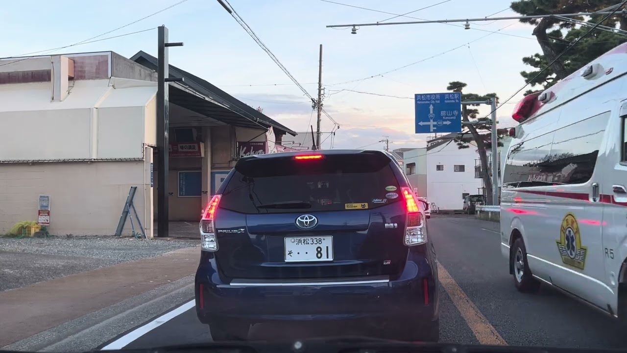 Enjoy the driving in Japan! Local street scenes of Japan!