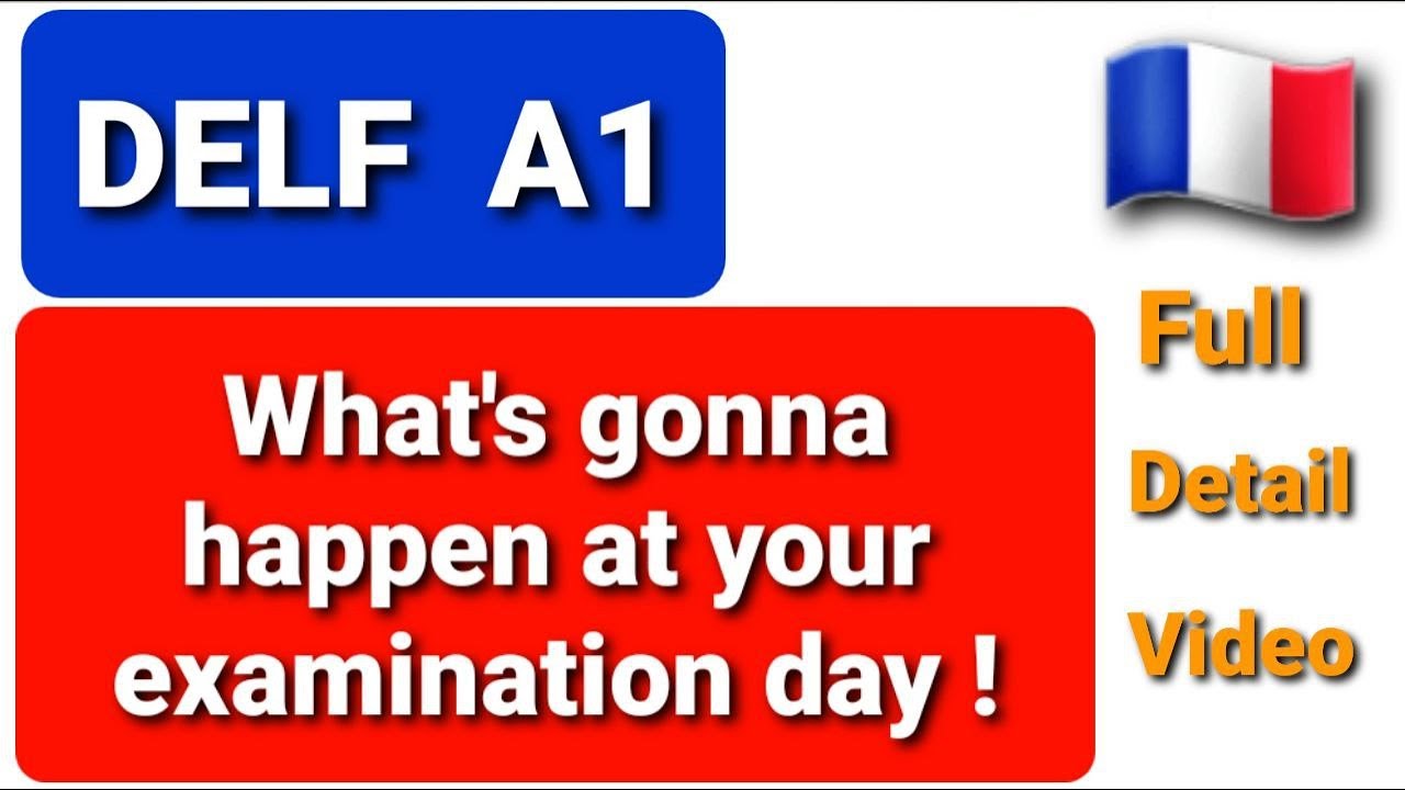 DELF A1 EXAM FORMAT EXPLAINED