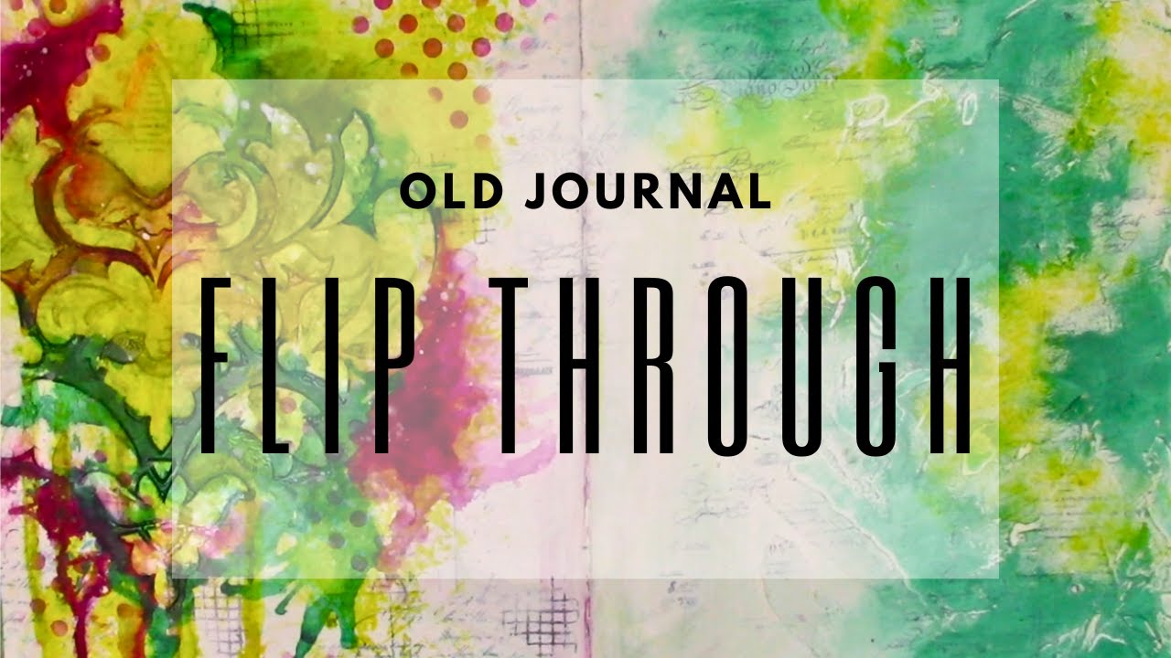 Flip Through an Old Art Journal