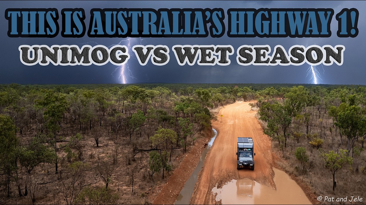 We Chose the Dirt Road… Then the RAIN Hit! Unimog on the Savannah Way to QLD - 