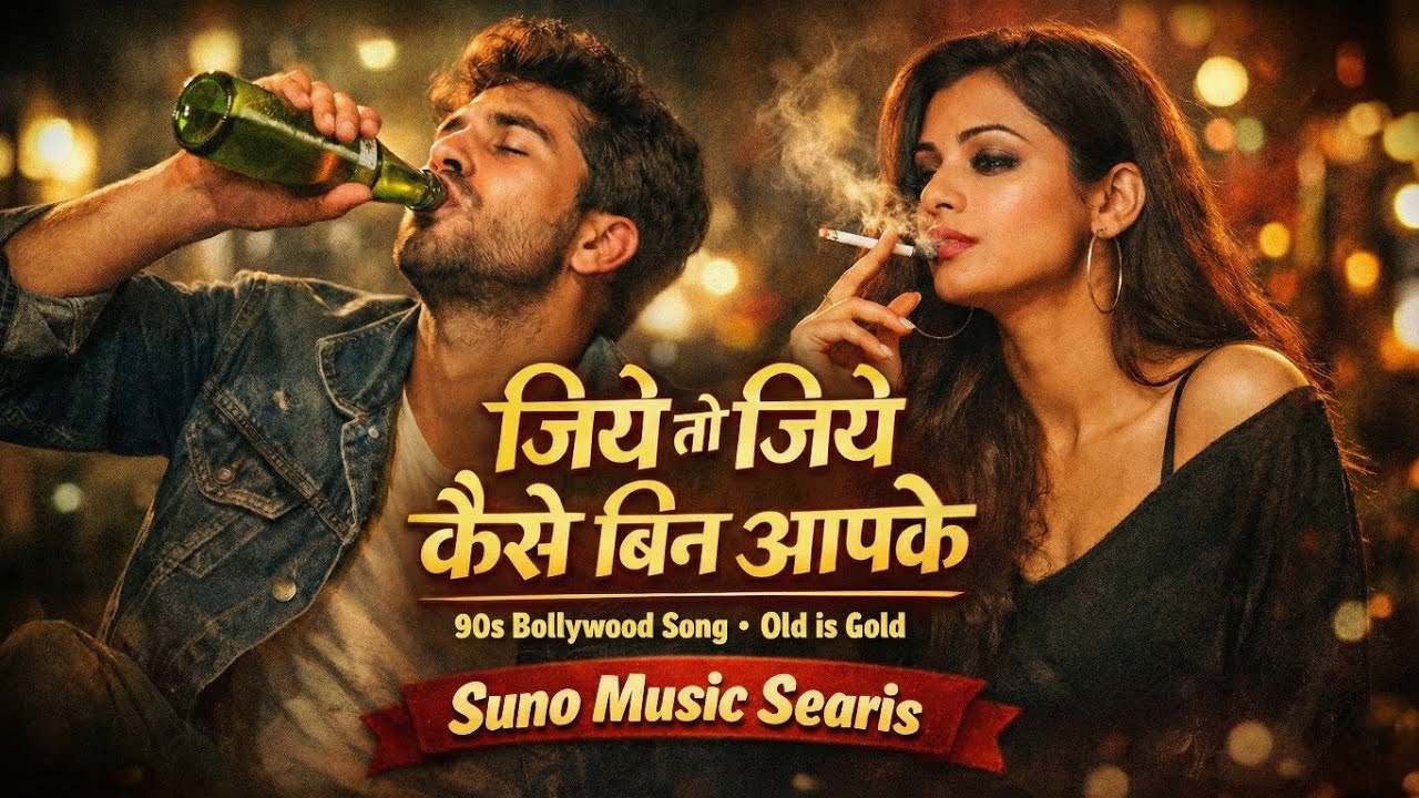 जिये तो जिये कैसे बिन आपके 💔 | 90s Bollywood Sad Song | Old Is Gold | Suno Music Searis