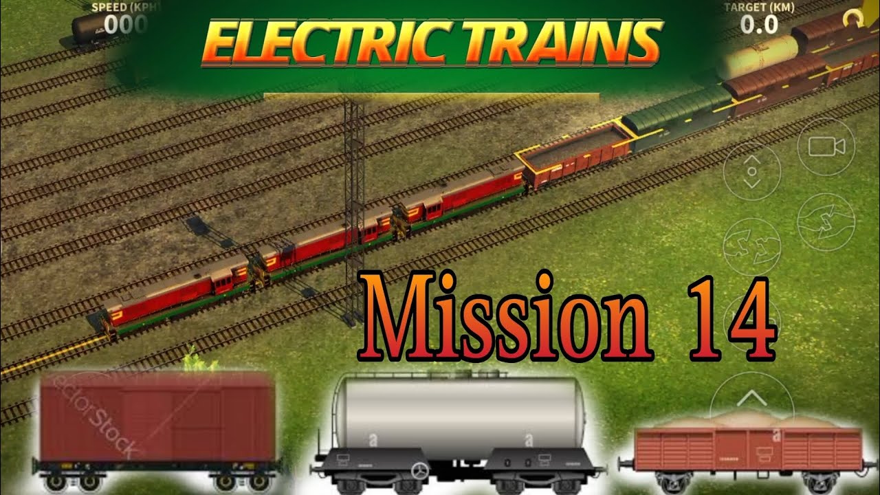 Electric Trains Mission 14. 🚂🚃🚃🚃
