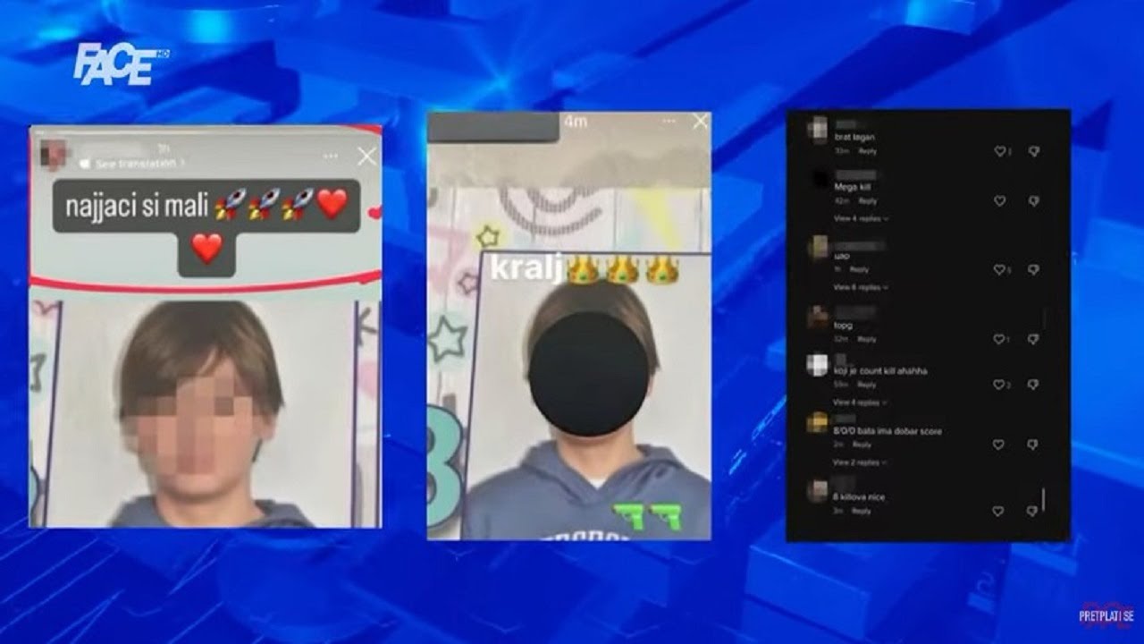 Zastrašujuće reakcije: Djeca i omladina oponašaju i podržavaju trinaestogodišnjeg ubicu iz Beograda