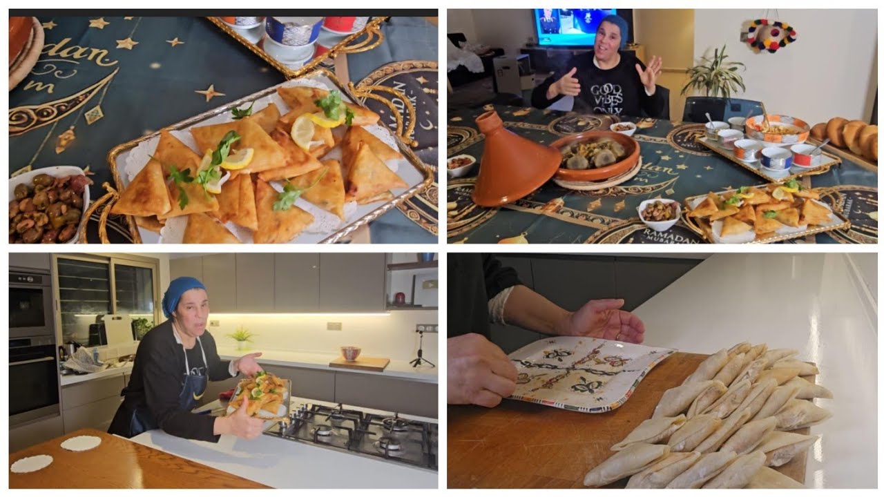 4K 🙏🏡🌙 جات عندنا يسرا لدار تجمعنا او وجدنا سحور ديال اول يوم في رمضان