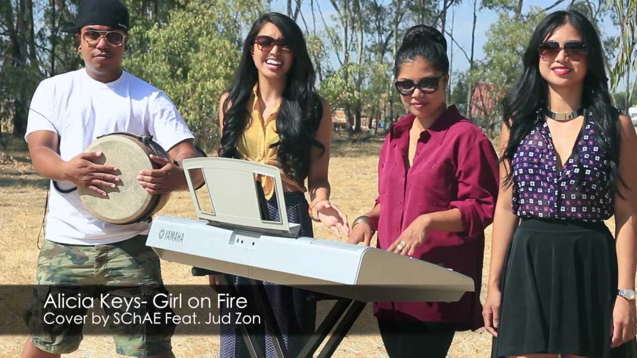 Alicia Keys - Girl On Fire (SChAE Cover Feat. Jud Zon)