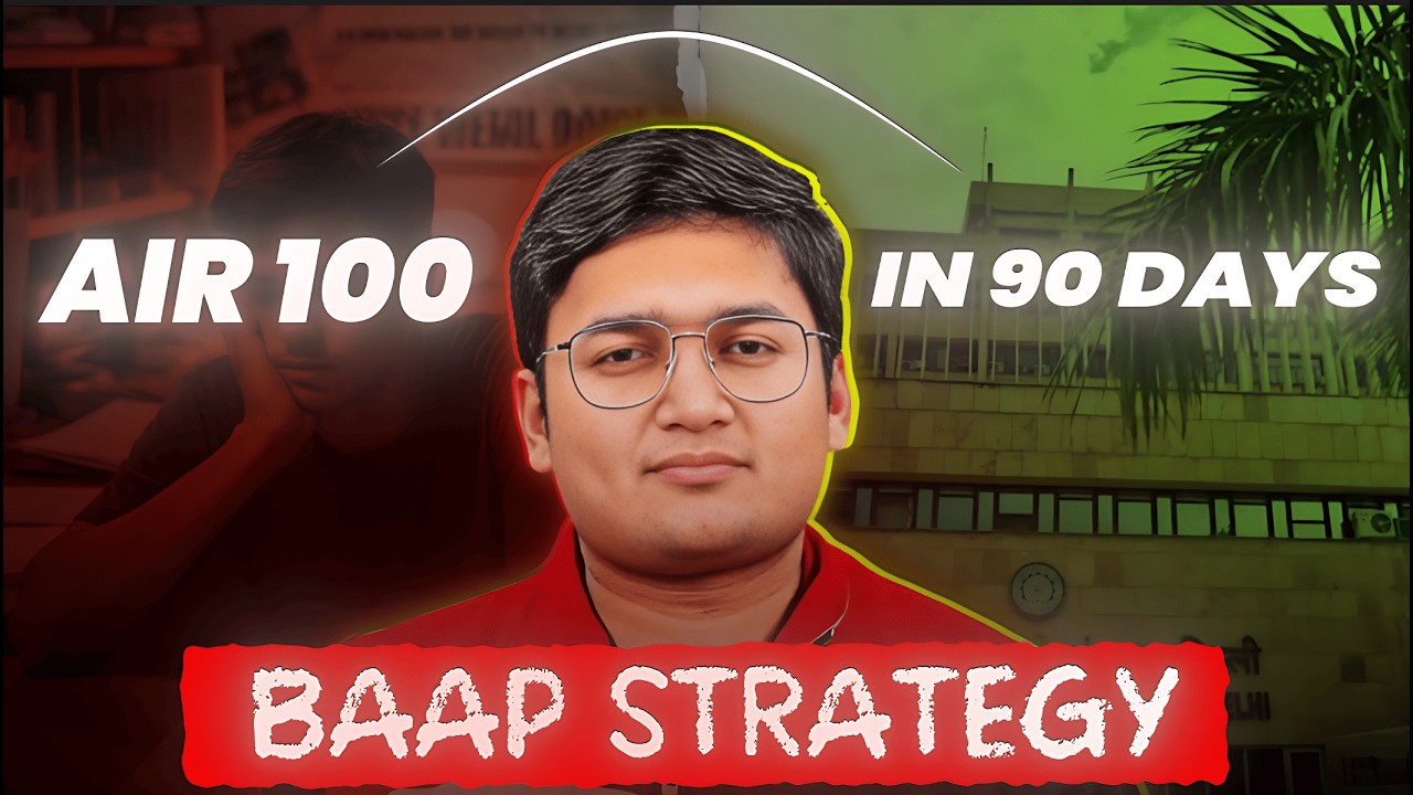 JEE 2026 BAAP Strategy 💪 | The Ultimate 90-Day Comeback Plan by Nishant Jindal