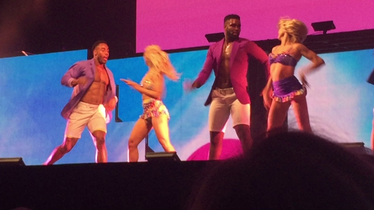 DWTS: Hot Summer Nights Tour- (Sasha & Emma Jive/"Summerthing" Group Number) White Plains,NY