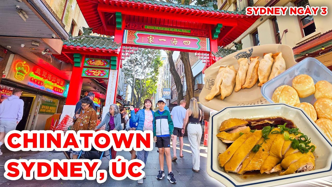Khám Phá Chinatown Sydney Và Những Món Ăn Nổi Tiếng Xếp Hàng Dài Ra Đường, Vườn Thú, Show Đèn Sydney