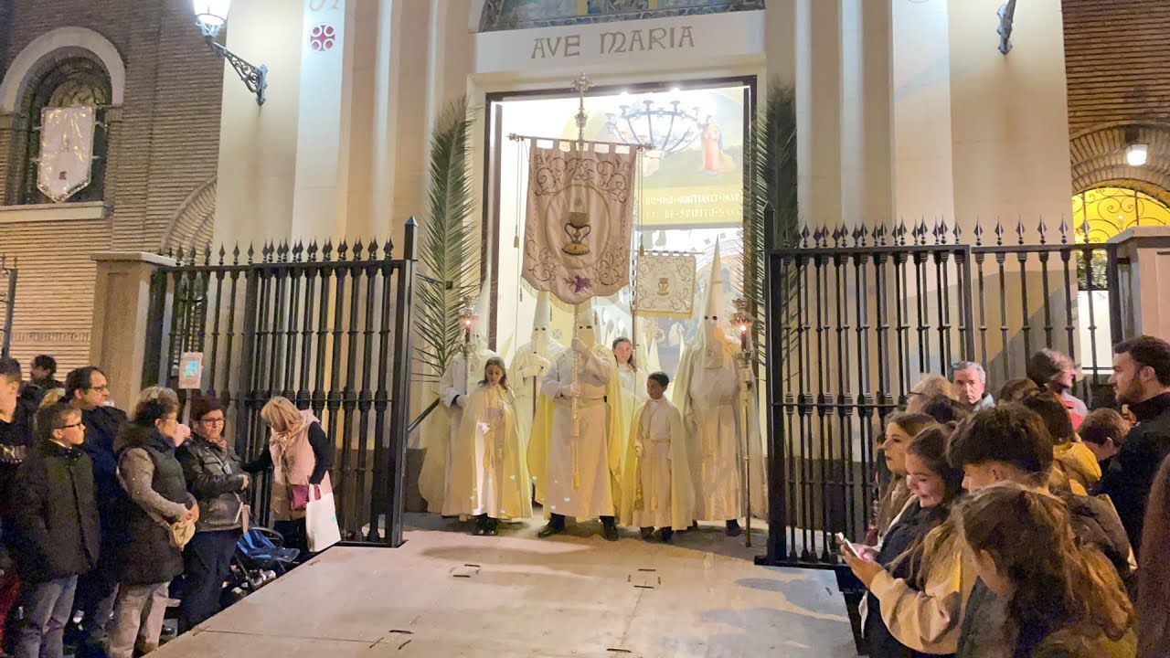 Eucaristía - Salida del Vía Crucis de Martes Santo. Semana Santa Zaragoza 2023