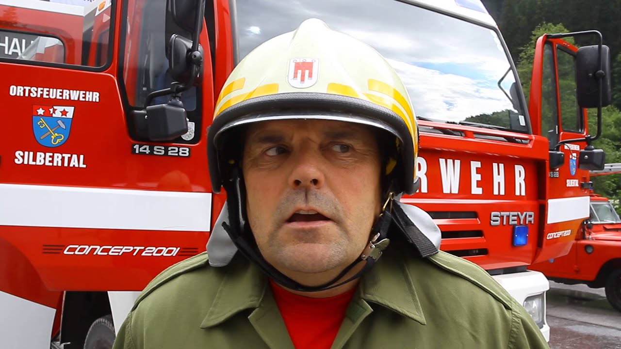 Interview Feuerwehr Einsatzleiter LKW Unfall Silbertal