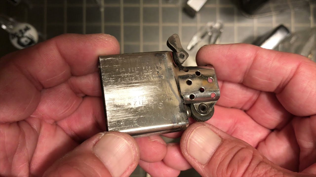 Some Hints On How To Fix Or Clean A Zippo Spark Wheel That Barely Throws Any Sparks