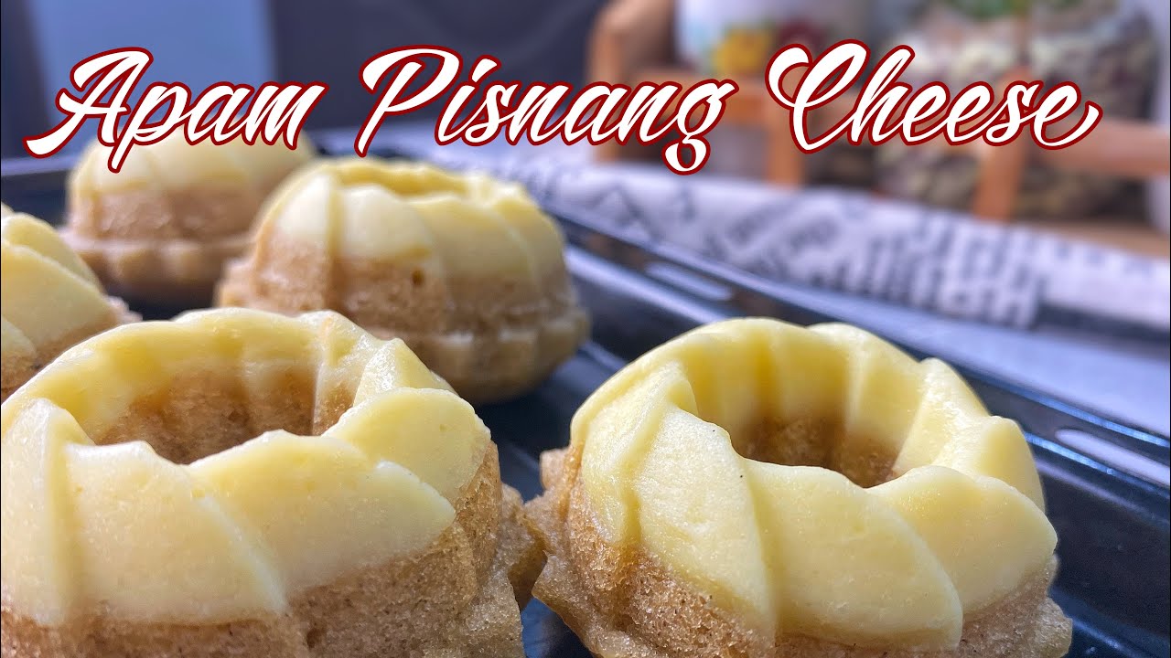 Apam  Pisang  cheese/If you have banana & cheese you can make a delicious banana steam cake
