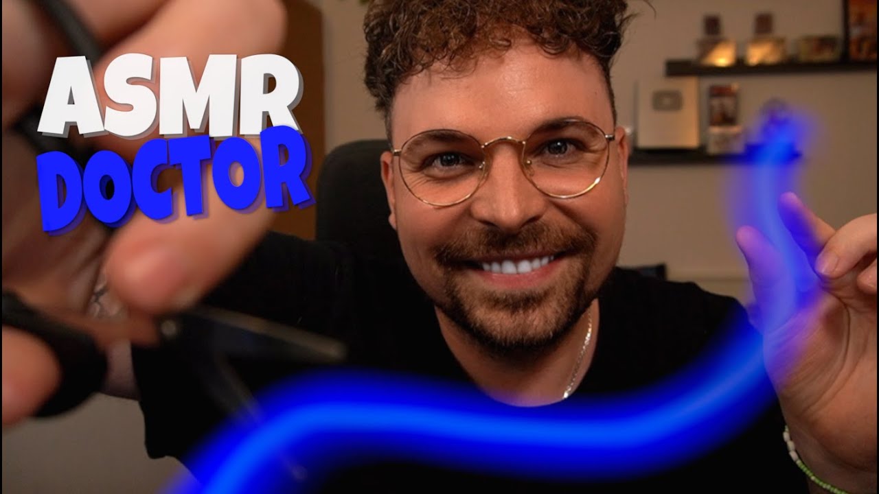 ASMR ARZT 🟦 ICH Untersuche Dich Roleplay