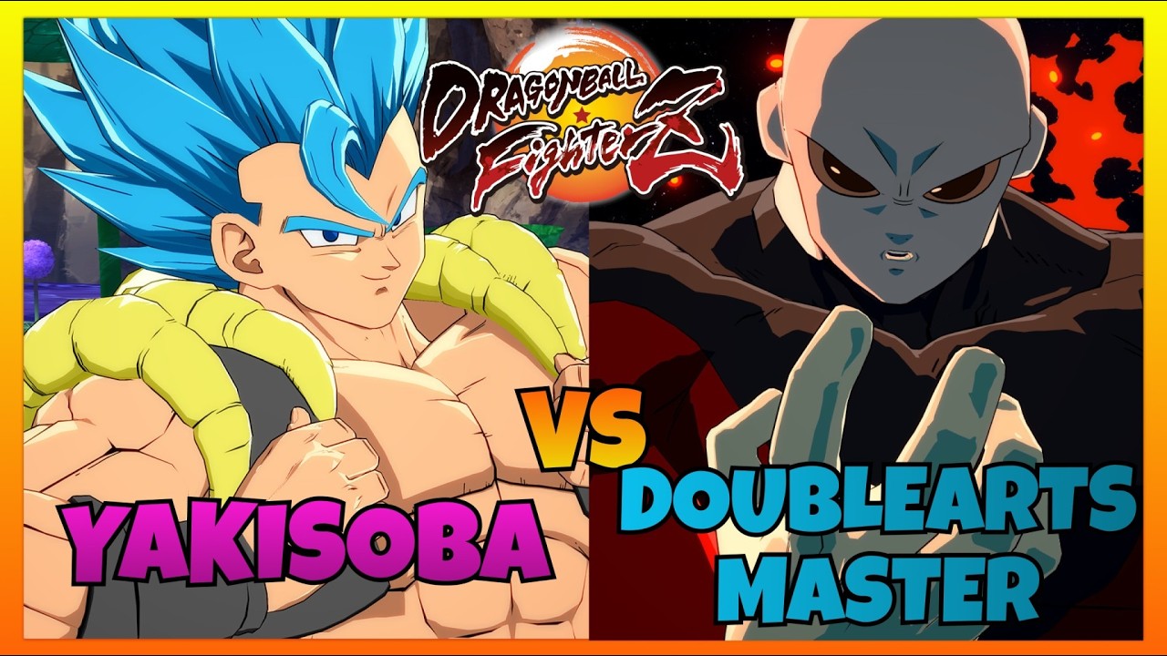 DBFZ - YAKISOBA vs DOUBLEARTSMASTER games (Gogeta Blue, S Broly, Janemba vs Jiren, Z Broly, Piccolo)