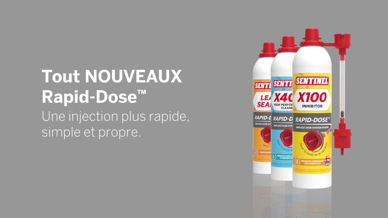 Tout nouveaux Sentinel Rapid-Dose® pour une injection plus facile et rapide