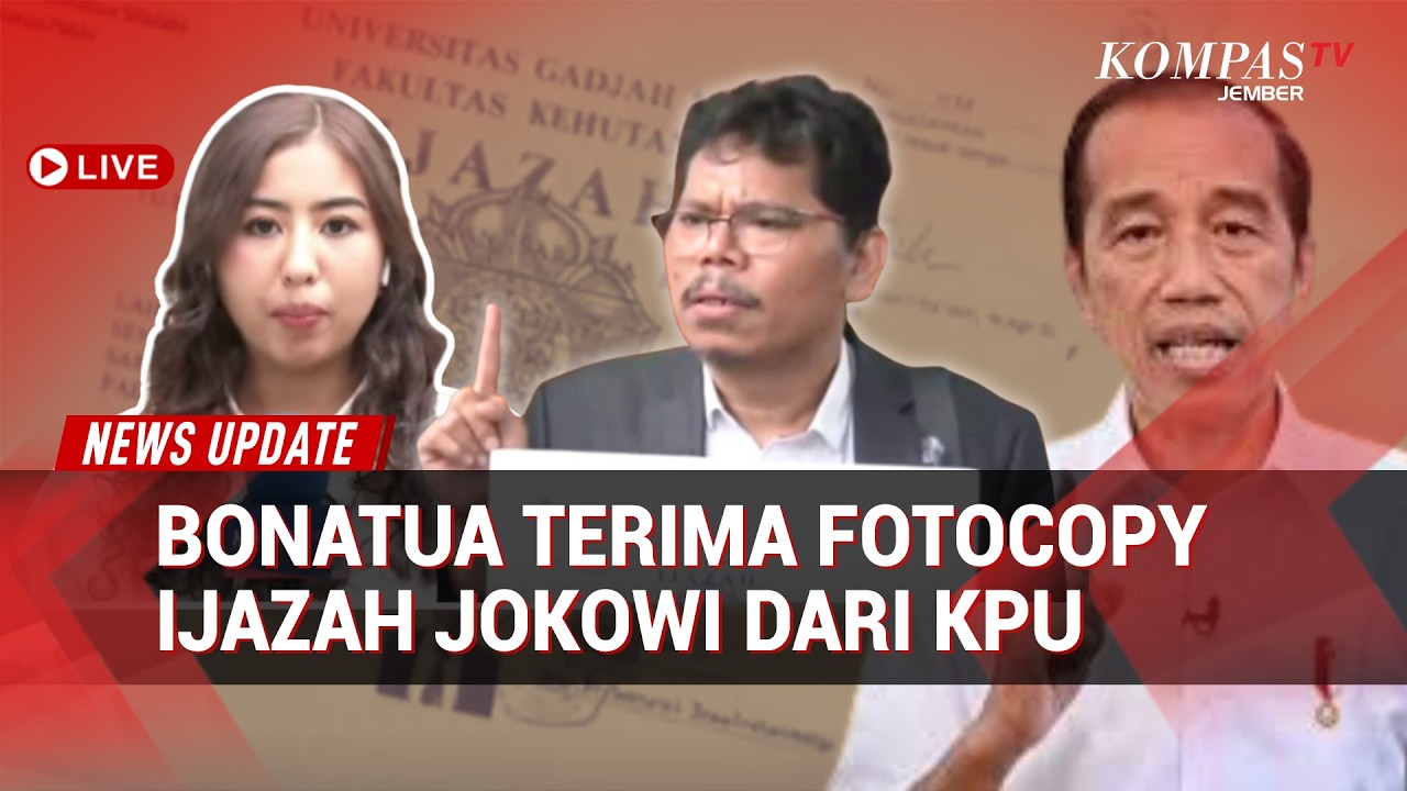 Terima Salinan Ijazah Jokowi, Bonatua Silalahi: Ini Belum Teruji Secara Klarifikasi dan Otentikasi