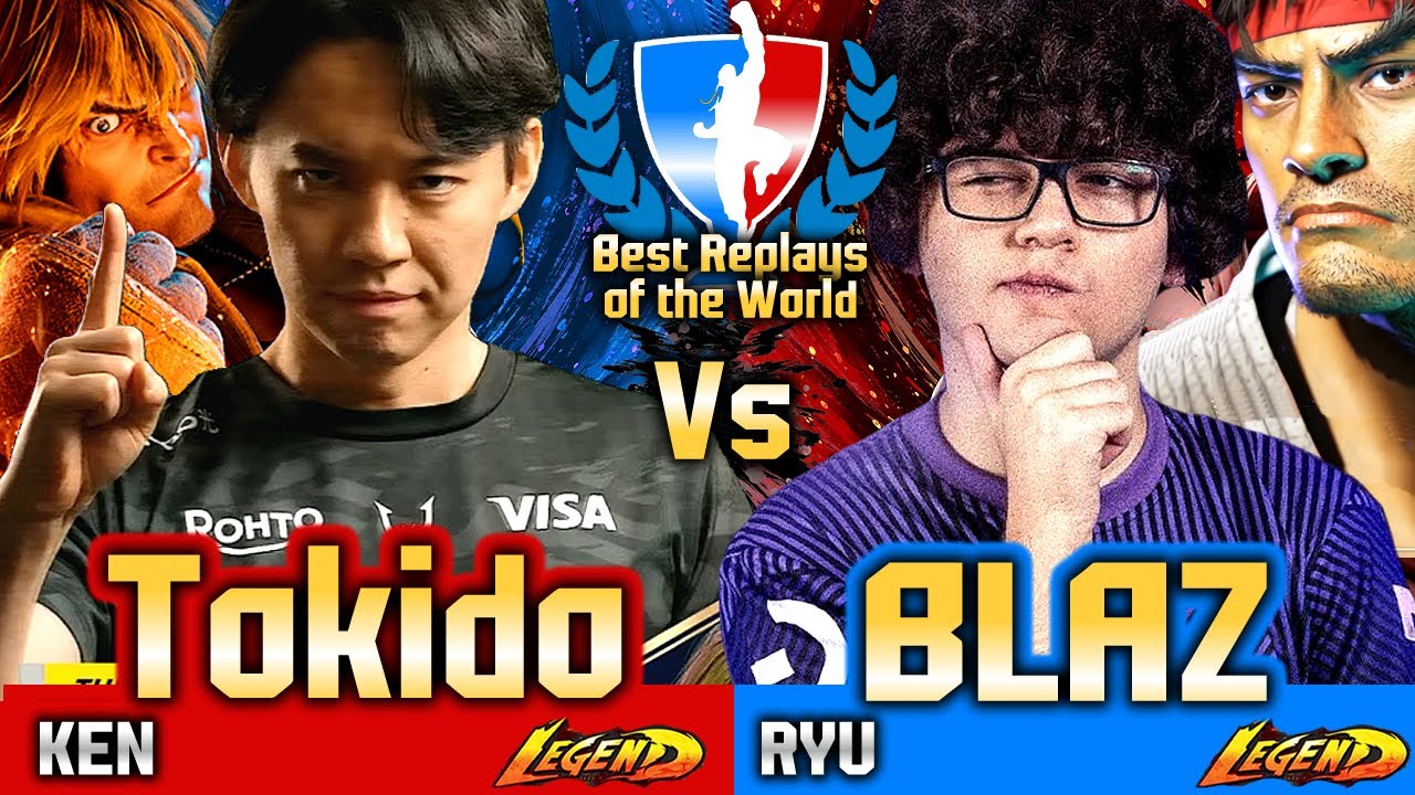 🔥BLAZ vs TOKIDO — Ryu vs Ken | Best Matches of the Year 4/10🔥Street Fighter 6 High Level