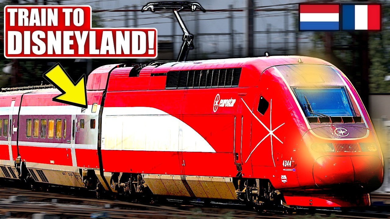 The SECRET Eurostar Train To Disneyland Paris