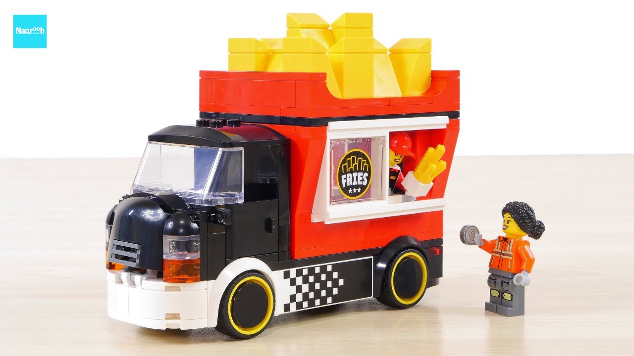 レゴ シティ フライドポテトトラック 60488 ／ LEGO City Fries Food Truck Speed build ＆ Review