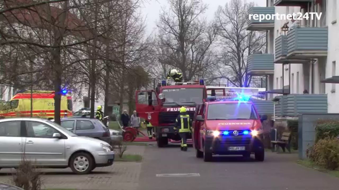Osthavelland - Feuerwehreinsatz wegen Wohnungsbrand in Nauen