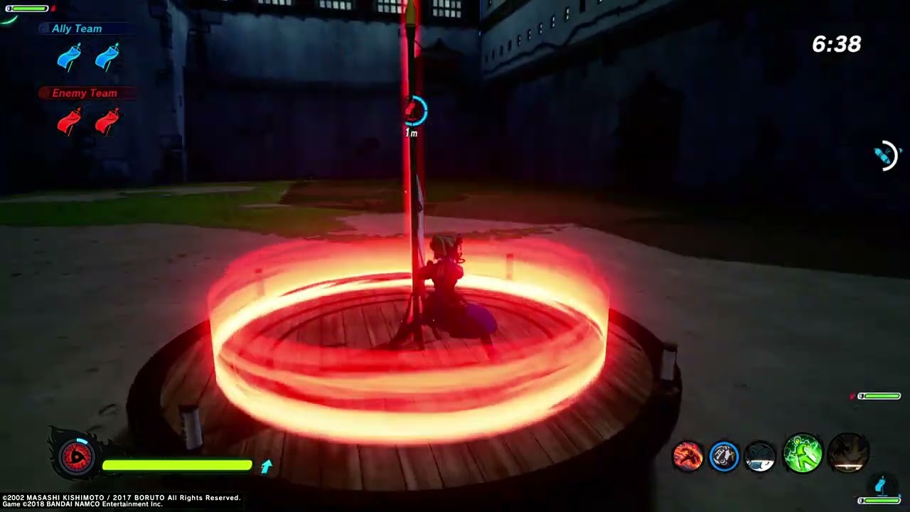 Healers can run flags too (Shinobi Striker)