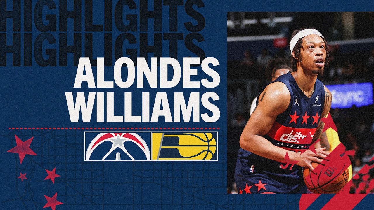 Highlights: Alondes Williams Scores a Double-Double vs. Indiana Pacers | 02.20.26