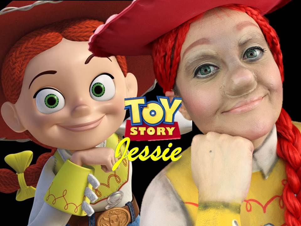 MAKEUP OF JESSIE IN TOY STORY - MAQUIAGEM ARTÍSTICA