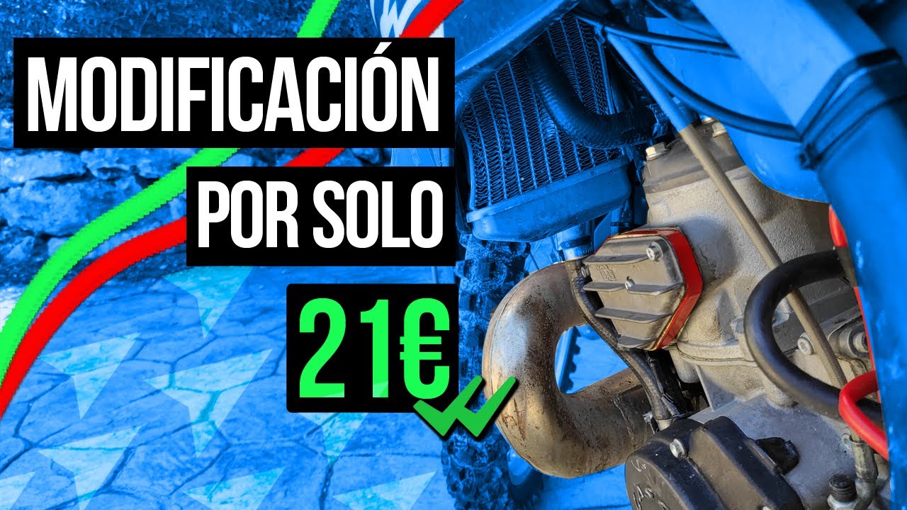 ¿COMO AUMENTAR LA POTENCIA DE TU MOTO EN BAJOS? Separador Válvula de Escape Gasgas EC 250/300