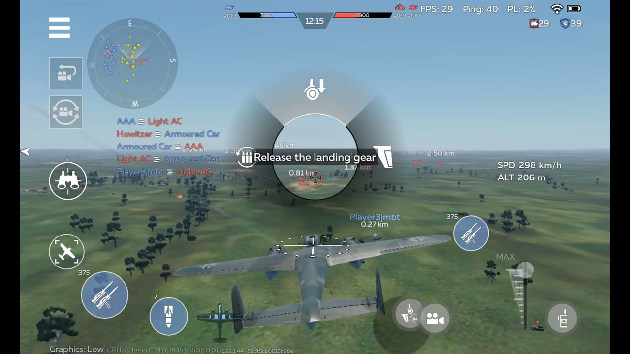 War thundur mobile