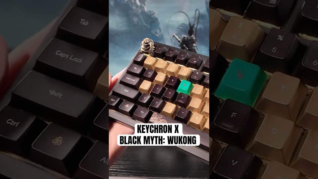 Black Myth от Keychron: клавиатура Wukong НЕВЕРОЯТНА 🔥