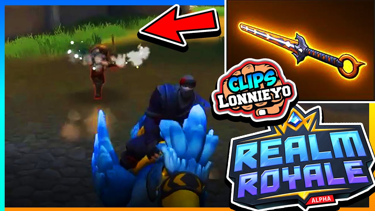Lonnieyo toying with a Sword Warrior | Realm Royale