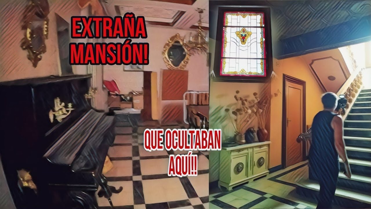 UNA MANSION? algo EXTRAÑO OCULTABAN AQUELLAS PAREDES! URBEX WOMAN