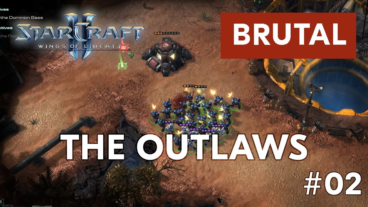 Only Marines and Medics?! - The Outlaws | SC2 Brutal #2