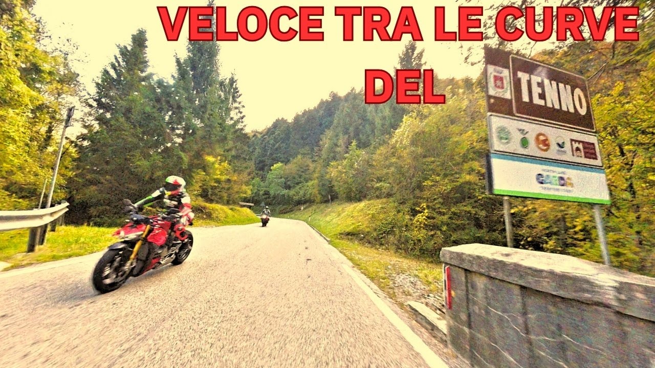 TRA LE CURVE DEL TENNO - Velocità, Adrenalina e Strade Perfette