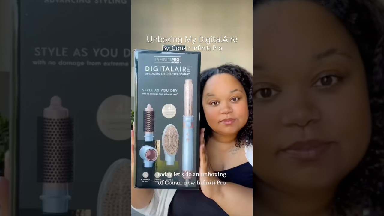 Unboxing My Digital Aire Dryer by Conair 