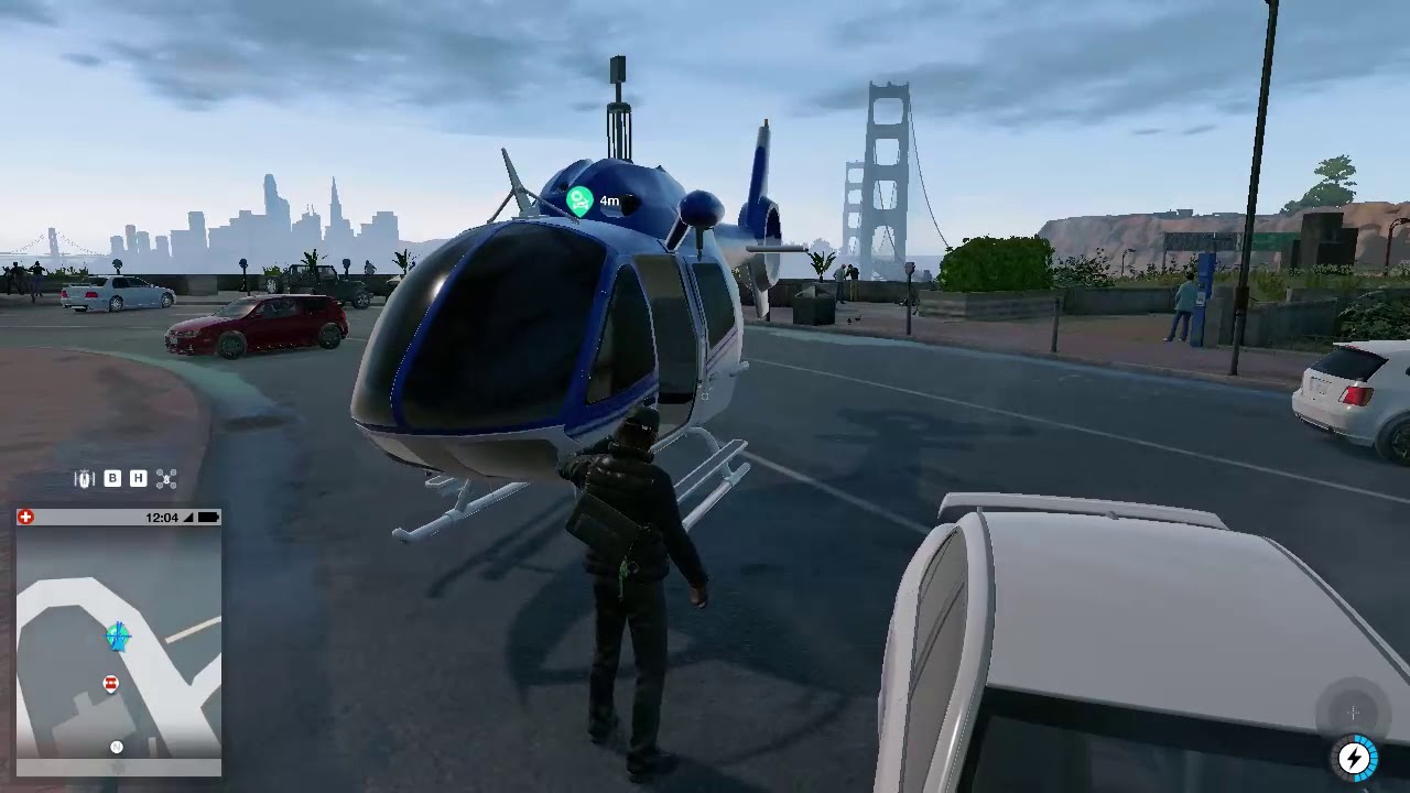 watch dogs 2 jumping off the top of the golden gate bridge