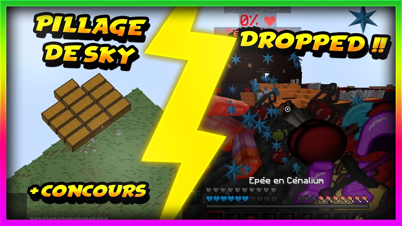 SKILLPVP V11 #3 | PILLAGE DE SKY + DROPPED MONTAGE + CONCOURS SKILLPVP