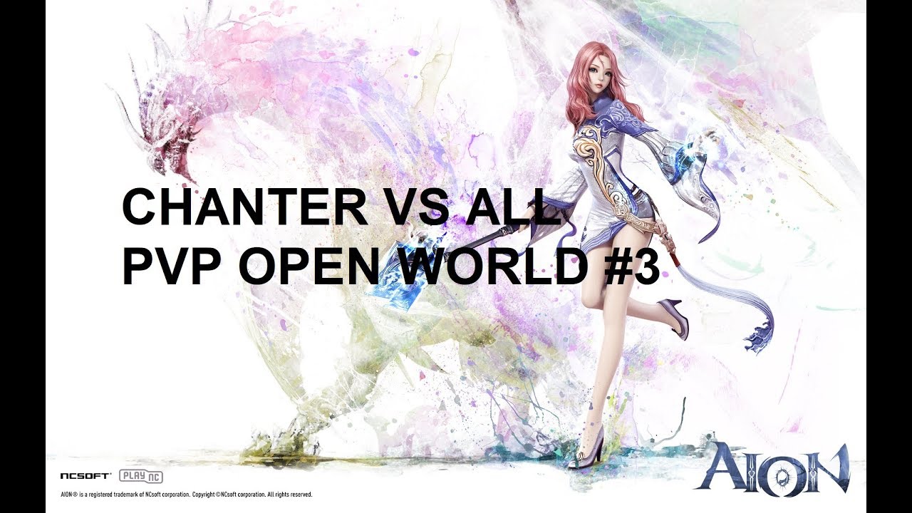 Aion Crocodile - PvP Open World - Chanter Vs All - 5.8 #3