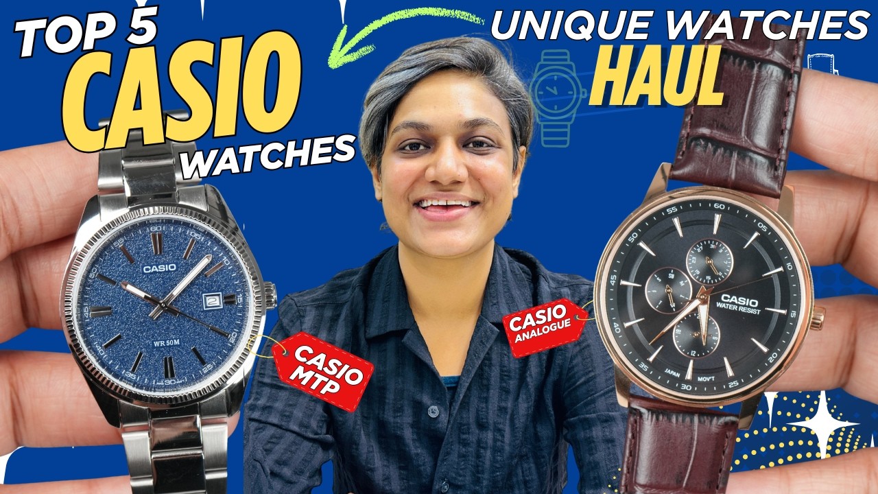 5 Best Casio Watches For Office/College For Men Under 5000 | Best Myntra Casio Haul For Men 2026🔥