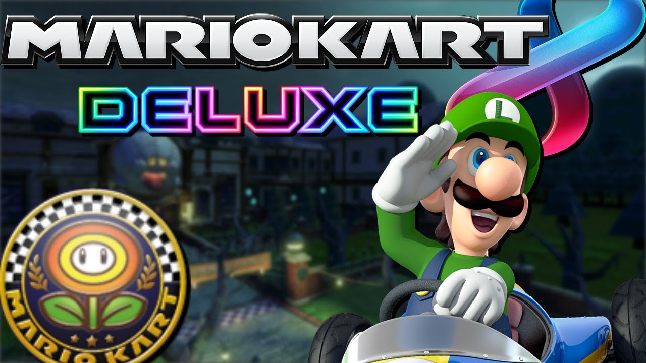Mario Kart 8 Deluxe | Flower Cup w/ Luigi - Shiruetto Plush Gameplays
