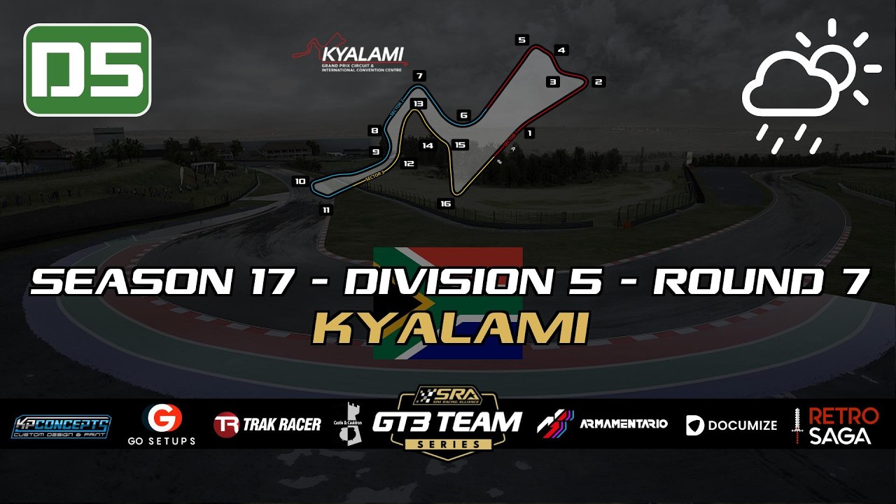 SRA | S17 R7 | D5 | Kyalami