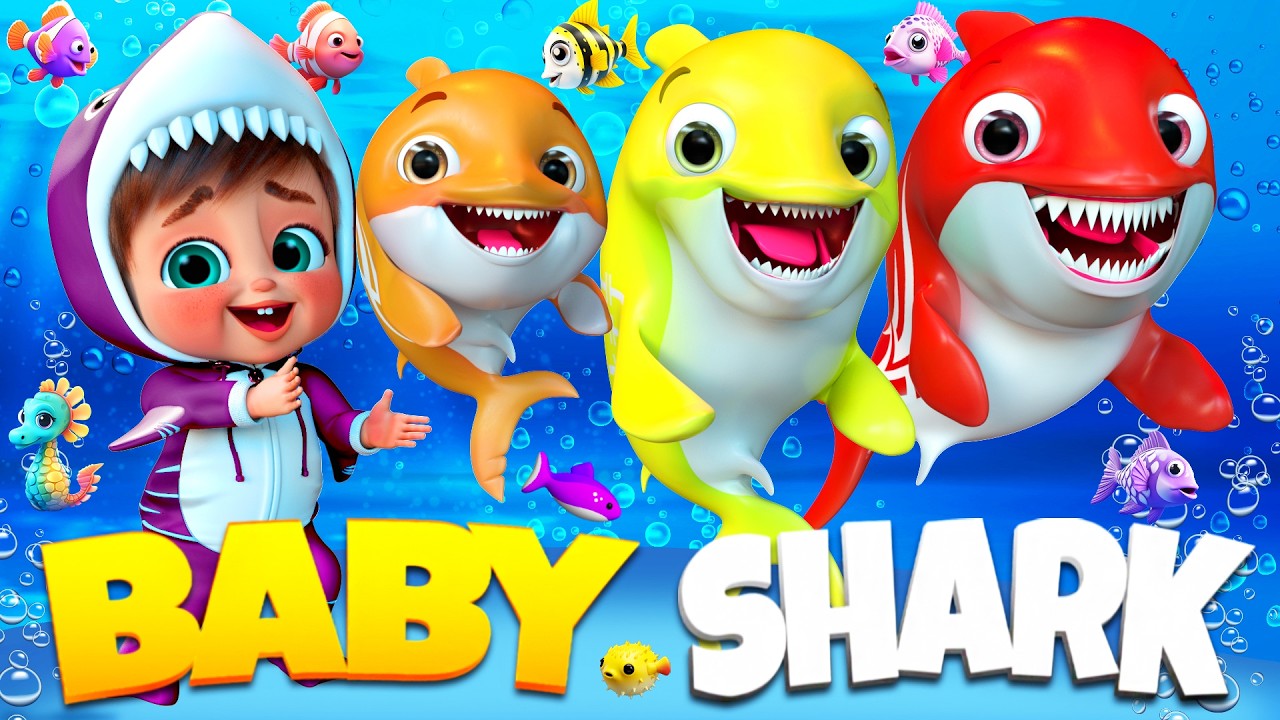 Doo Doo Baby Shark Big Blue Ocean - Nursery Rhymes & Kids Songs #nurseryrhymes #babyshark