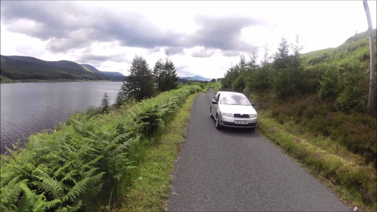 Cycling from Loch Doon to Tunskeen bothy