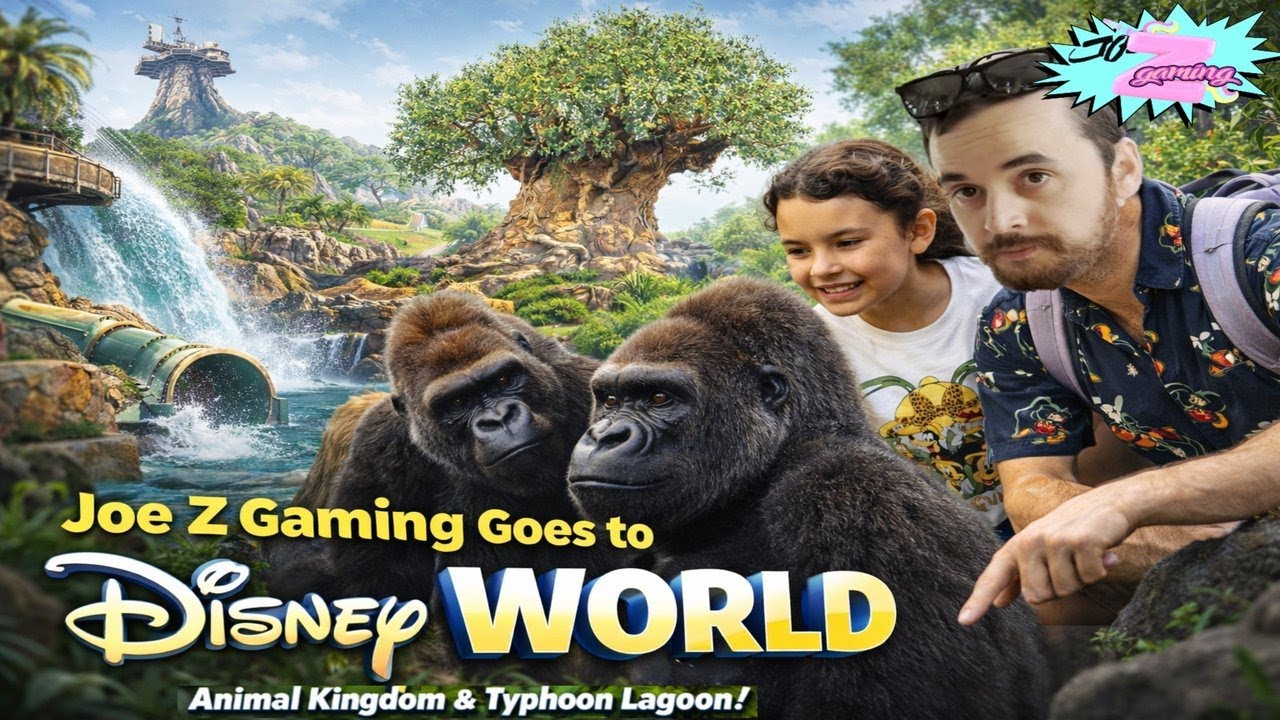 Joe Z Gaming Goes to Disney World! 🎢🌴 Part 1