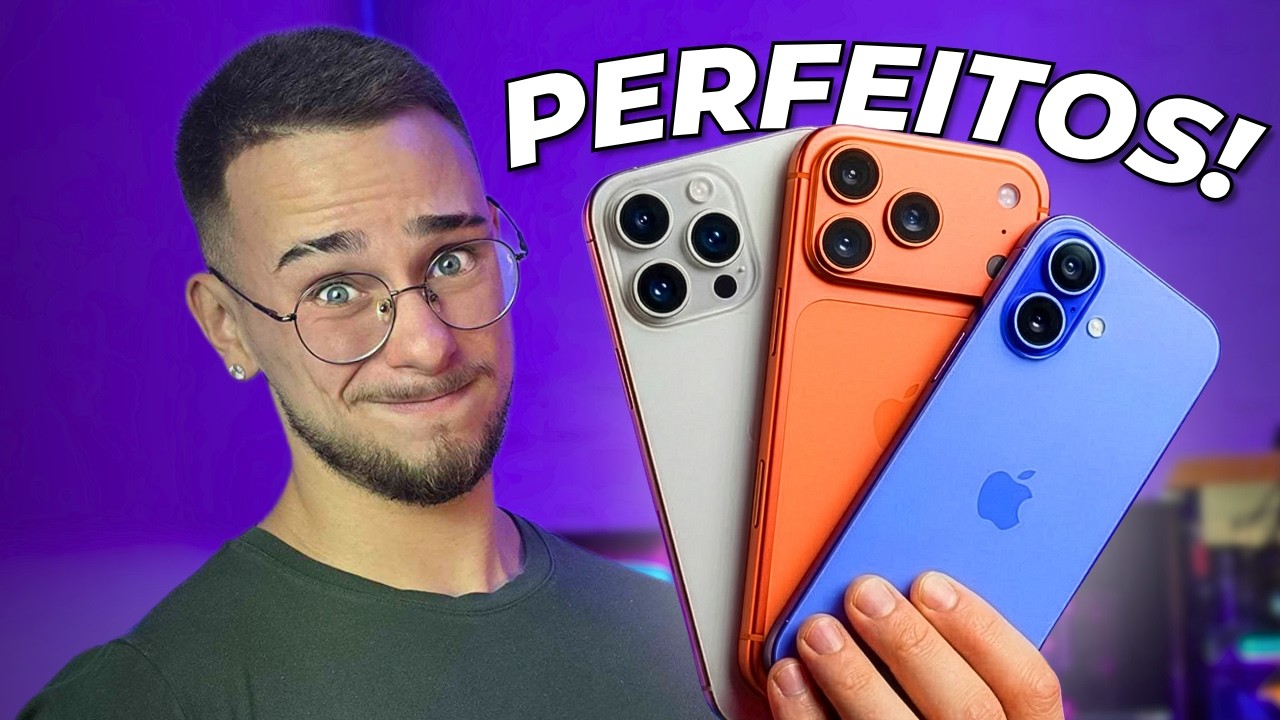 OS MELHORES iPhones CUSTO-BENEF&Iacute;CIO em 2026!!! (PERFEITOS PRA TUDO)
