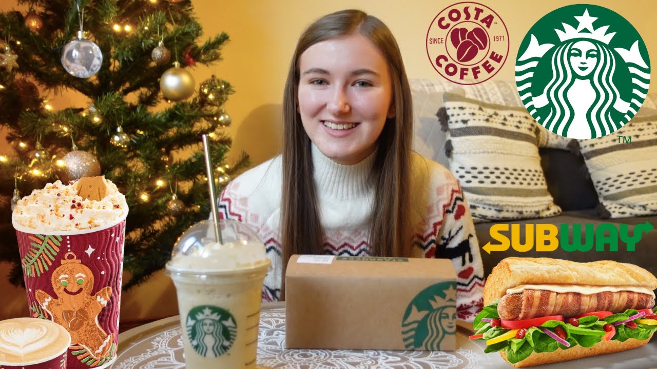 Only Eating Festive Fast Food for 24 Hours!