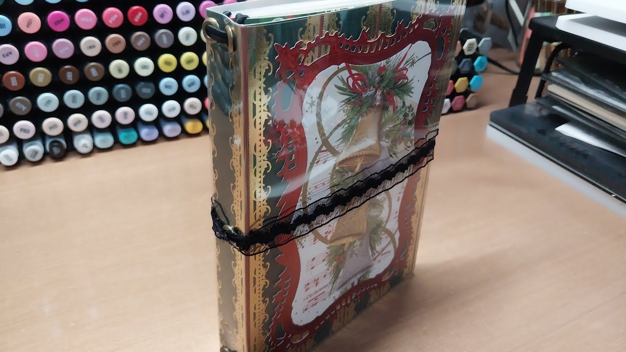 Anna Griffin create 2025 journal travelers notebook with folder and calendar signatures